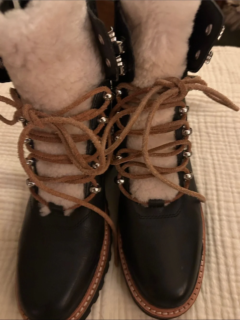 Marc Fisher black leather